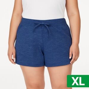 NWT 32 Degrees Cool Women’s Blue Space Dye Lounge Shorts – Size XL 0990